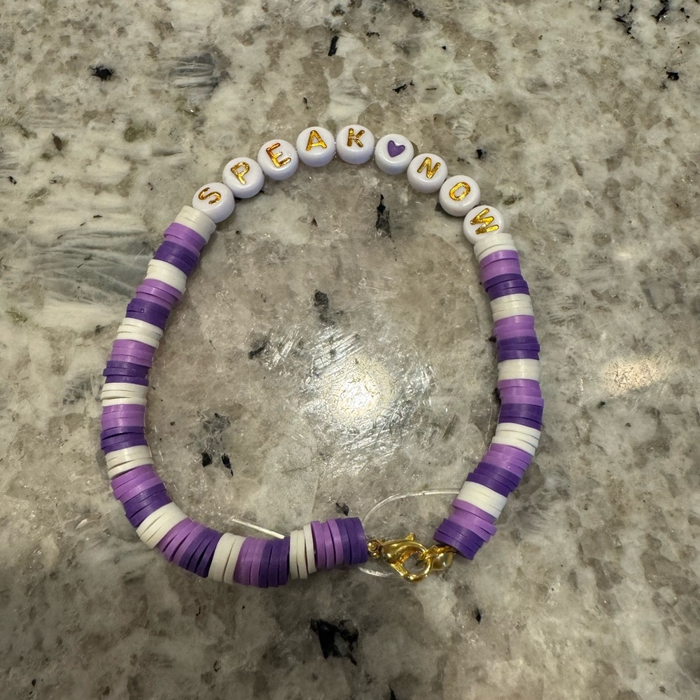 Speak Now Taylor Swift Friendship Bracelet